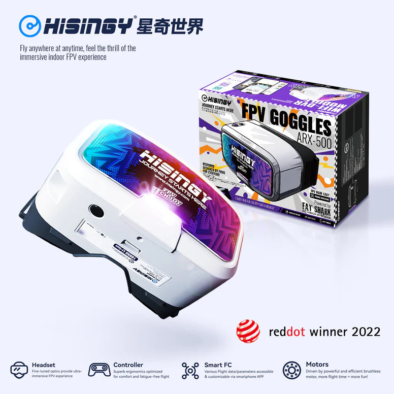 HISINGY STARGAZER-FPV GOGGLES ARX-500