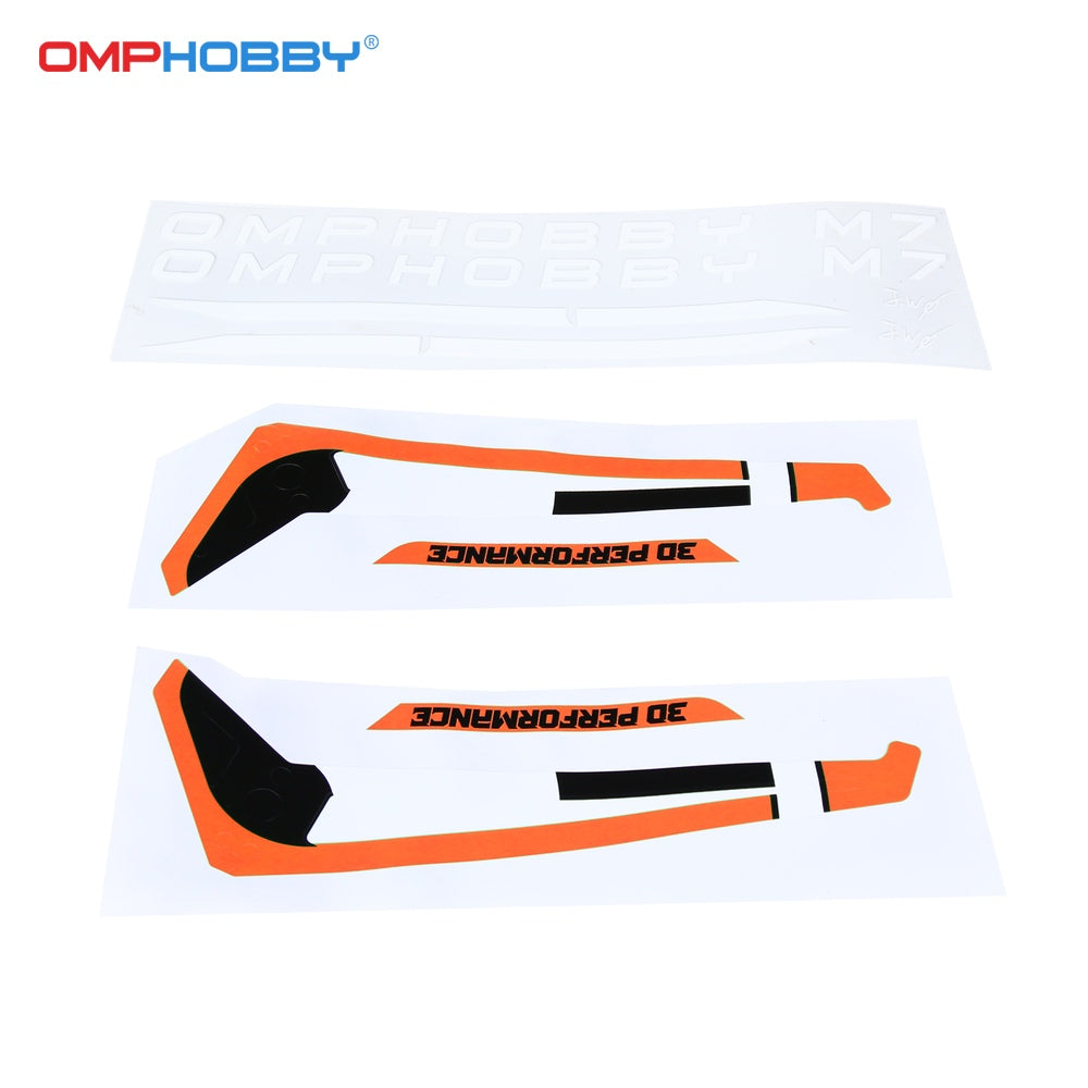 OMPHOBBY M7 Orange sticker