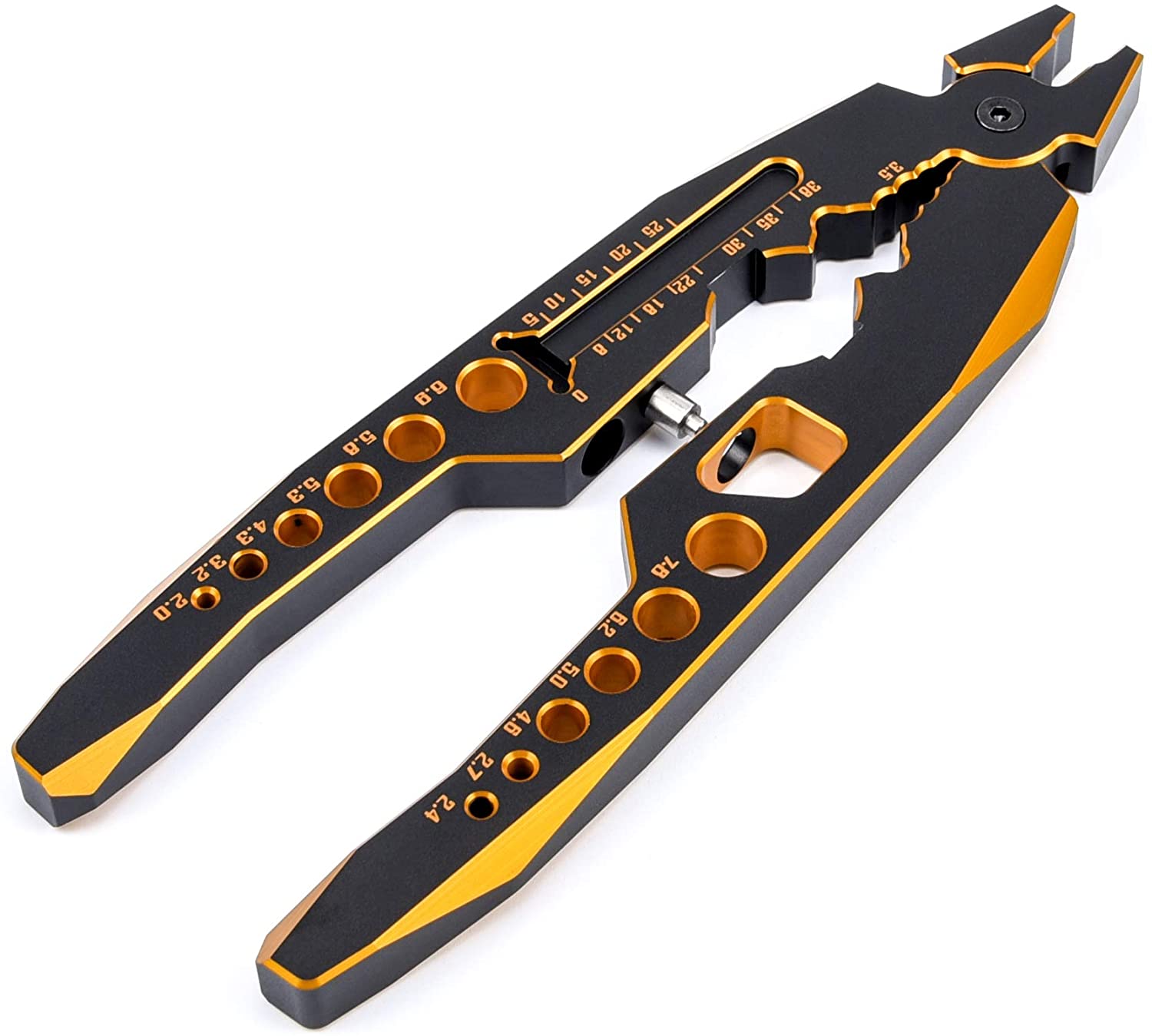 Multifunctional Pliers Shock Absorber For 1 10 1 8 RC Car in Golden