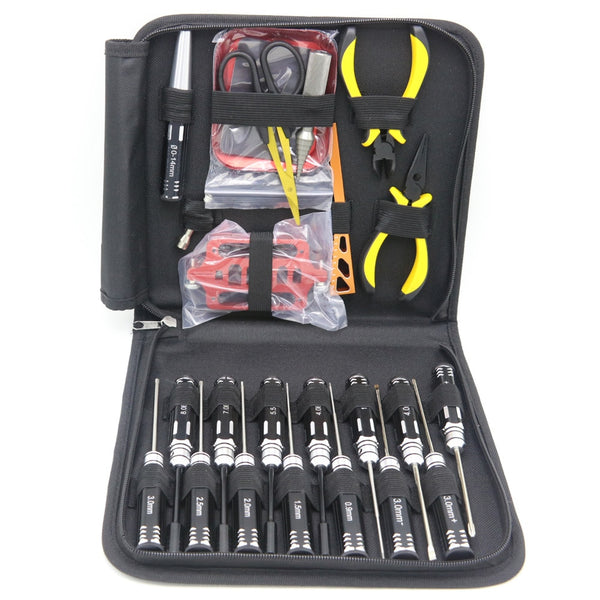 RC Scale Accessories - Tool Box 8 Pieces Toolset